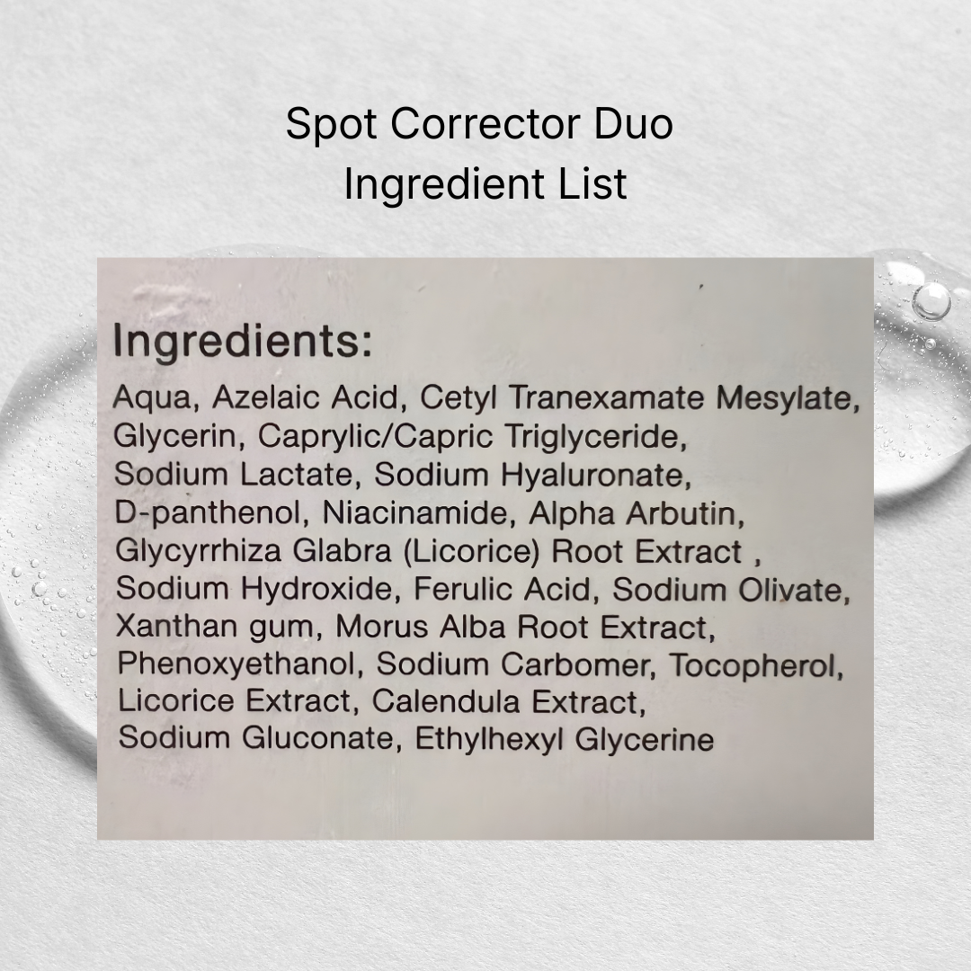 Spot Corrector Duo Advanced Dual-Action Treatment for Acne Marks & Pigmentation |30ml