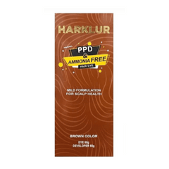 Harklur PPD & Ammonia Free Hair Dye Brown | 60GM