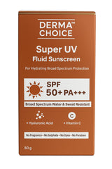 Derma Choice Super UV Fluid Sunscreen | 50 GM