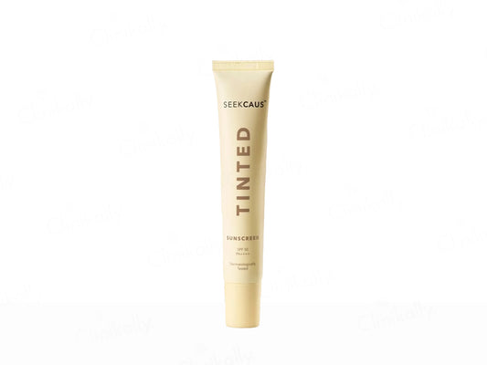 Seekcaus Tinted Sunscreen Gel SPF 50 PA++++ | 50 gm
