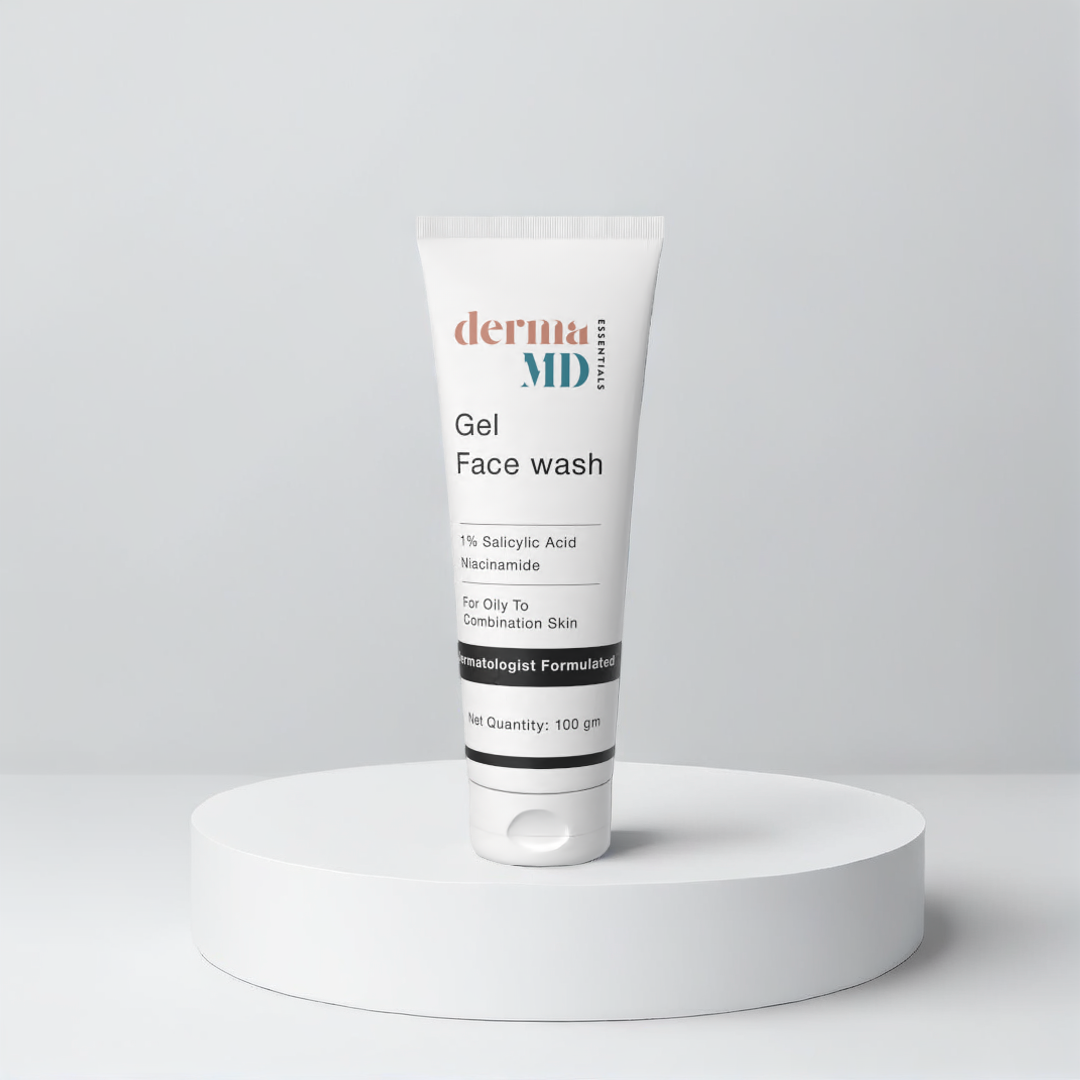 Gel Face Wash 1% Salicylic Acid & Niacinamide for Oily/Combo Skin | 100gm