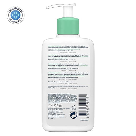 Cerave Gel Moussant Foaming Cleanser |236ML
