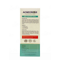 Acnecross Anti Acne Body Spray | 50ML