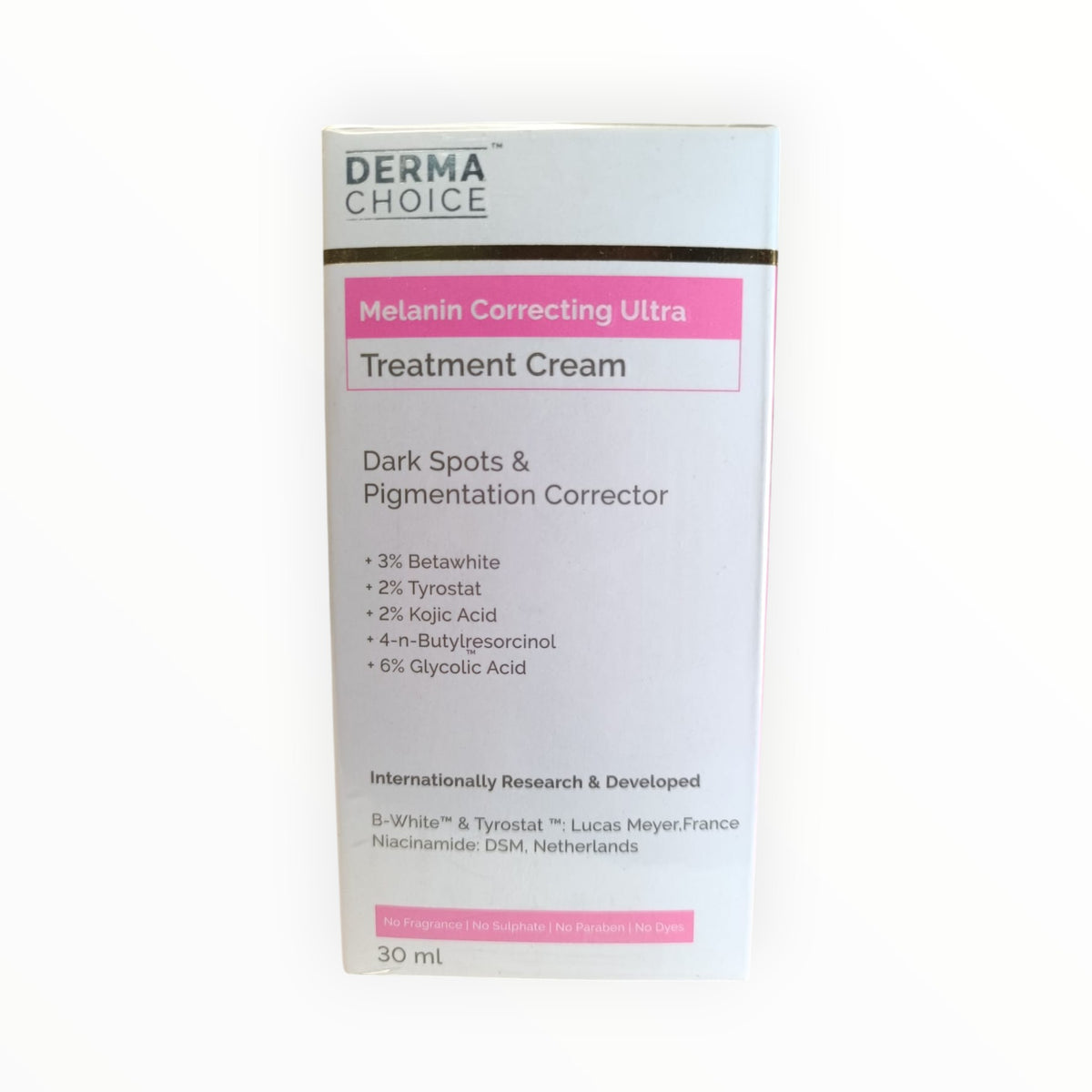 Derma Choice Melanin Correcting Ultra Treatment Cream | 30 ML