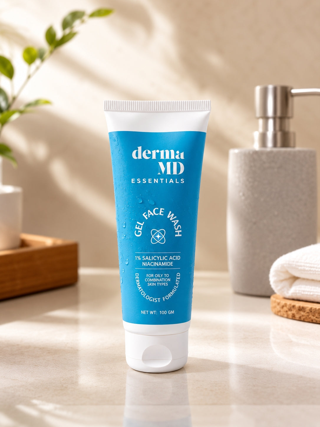 Gel Face Wash 1% Salicylic Acid & Niacinamide for Oily/Combo Skin | 100gm