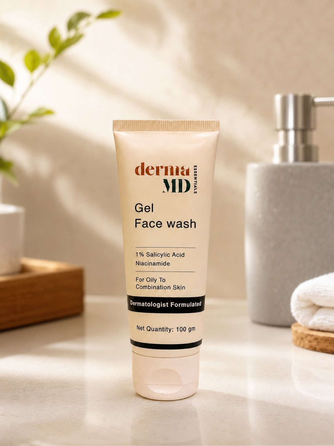 Gel Face Wash 1% Salicylic Acid & Niacinamide for Oily/Combo Skin | 100gm
