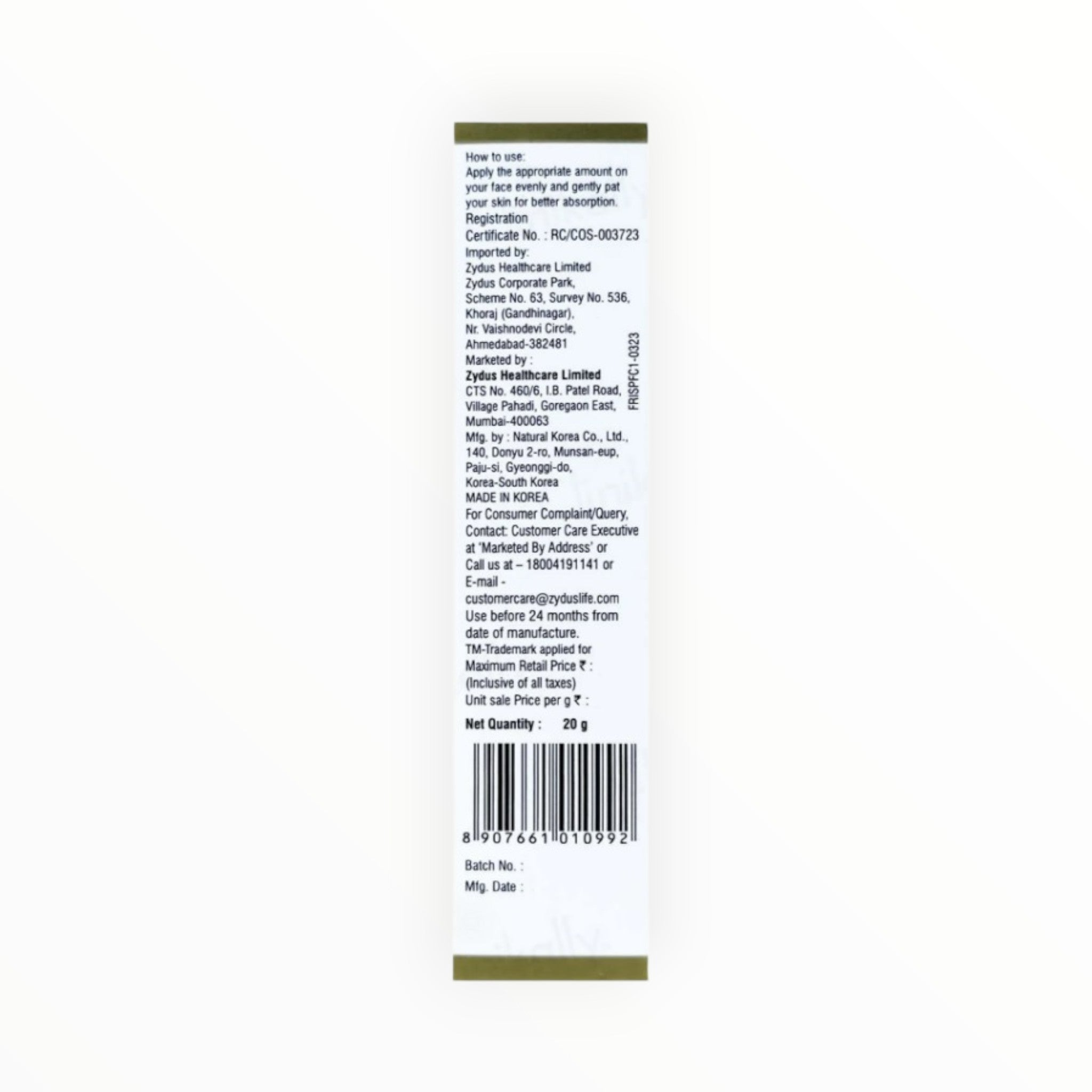 Fair Insta Cream SPF 30 | 20GM