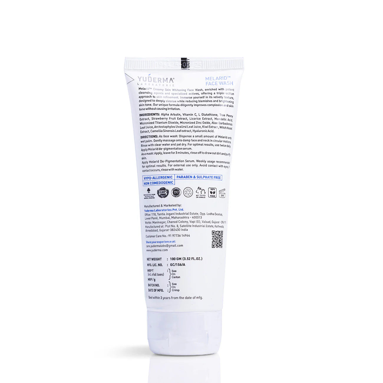 Melarid Triple Action Face Wash & Mask | 100g